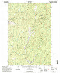 Headquarters Idaho Historical topographic map, 1:24000 scale, 7.5 X 7.5 Minute, Year 1994