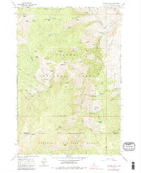 Heavens Gate Idaho Historical topographic map, 1:24000 scale, 7.5 X 7.5 Minute, Year 1964