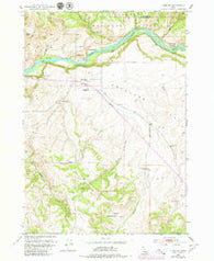 Heise SE Idaho Historical topographic map, 1:24000 scale, 7.5 X 7.5 Minute, Year 1951