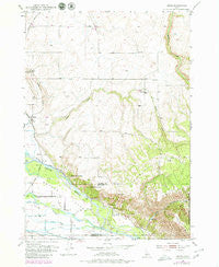 Heise Idaho Historical topographic map, 1:24000 scale, 7.5 X 7.5 Minute, Year 1951