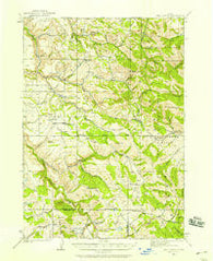 Hell Creek Idaho Historical topographic map, 1:62500 scale, 15 X 15 Minute, Year 1924