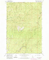 Hemlock Butte Idaho Historical topographic map, 1:24000 scale, 7.5 X 7.5 Minute, Year 1966