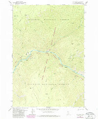 Hida Point Idaho Historical topographic map, 1:24000 scale, 7.5 X 7.5 Minute, Year 1978