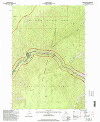 Hida Point Idaho Historical topographic map, 1:24000 scale, 7.5 X 7.5 Minute, Year 1995