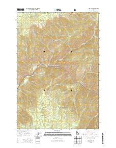 Hida Point Idaho Current topographic map, 1:24000 scale, 7.5 X 7.5 Minute, Year 2013