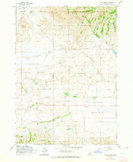 High Prairie Idaho Historical topographic map, 1:24000 scale, 7.5 X 7.5 Minute, Year 1963