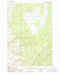High Valley Idaho Historical topographic map, 1:24000 scale, 7.5 X 7.5 Minute, Year 1985
