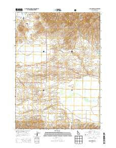 High Prairie Idaho Current topographic map, 1:24000 scale, 7.5 X 7.5 Minute, Year 2013