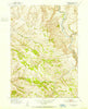 Higham Peak Idaho Historical topographic map, 1:24000 scale, 7.5 X 7.5 Minute, Year 1951