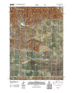 Hill City Idaho Historical topographic map, 1:24000 scale, 7.5 X 7.5 Minute, Year 2011