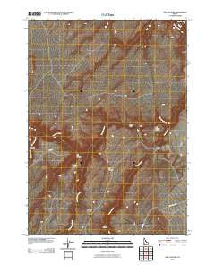 Hill Pasture Idaho Historical topographic map, 1:24000 scale, 7.5 X 7.5 Minute, Year 2010