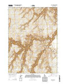 Hill Pasture Idaho Current topographic map, 1:24000 scale, 7.5 X 7.5 Minute, Year 2013
