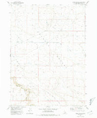 Hodge Station Idaho Historical topographic map, 1:24000 scale, 7.5 X 7.5 Minute, Year 1980