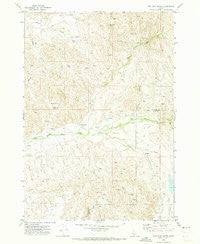Hog Cove Butte Idaho Historical topographic map, 1:24000 scale, 7.5 X 7.5 Minute, Year 1970