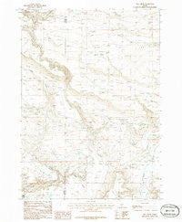 Hog Creek Idaho Historical topographic map, 1:24000 scale, 7.5 X 7.5 Minute, Year 1986