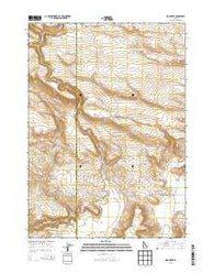 Hog Creek Idaho Current topographic map, 1:24000 scale, 7.5 X 7.5 Minute, Year 2013