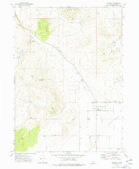 Holbrook Idaho Historical topographic map, 1:24000 scale, 7.5 X 7.5 Minute, Year 1973