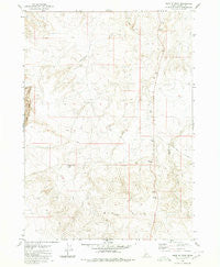Hole In Rock Idaho Historical topographic map, 1:24000 scale, 7.5 X 7.5 Minute, Year 1980