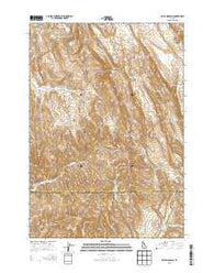 Holland Gulch Idaho Current topographic map, 1:24000 scale, 7.5 X 7.5 Minute, Year 2013