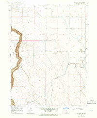 Hollister SW Idaho Historical topographic map, 1:24000 scale, 7.5 X 7.5 Minute, Year 1965