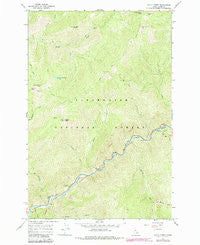 Holly Creek Idaho Historical topographic map, 1:24000 scale, 7.5 X 7.5 Minute, Year 1966