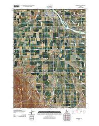 Homedale Idaho Historical topographic map, 1:24000 scale, 7.5 X 7.5 Minute, Year 2010