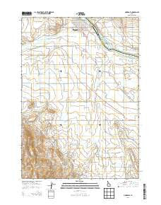 Homedale Idaho Current topographic map, 1:24000 scale, 7.5 X 7.5 Minute, Year 2013