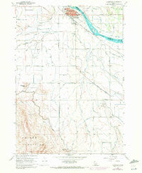 Homedale Idaho Historical topographic map, 1:24000 scale, 7.5 X 7.5 Minute, Year 1958