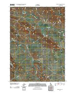 Homer Valley Idaho Historical topographic map, 1:24000 scale, 7.5 X 7.5 Minute, Year 2010