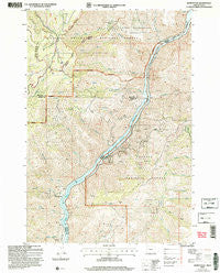 Homestead Oregon Historical topographic map, 1:24000 scale, 7.5 X 7.5 Minute, Year 2004