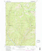 Hoodoo Pass Idaho Historical topographic map, 1:24000 scale, 7.5 X 7.5 Minute, Year 1965