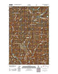 Hoodoo Pass Idaho Historical topographic map, 1:24000 scale, 7.5 X 7.5 Minute, Year 2011