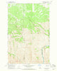 Hoover Point Idaho Historical topographic map, 1:24000 scale, 7.5 X 7.5 Minute, Year 1967