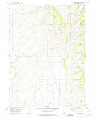 Hopper Gulch Idaho Historical topographic map, 1:24000 scale, 7.5 X 7.5 Minute, Year 1978