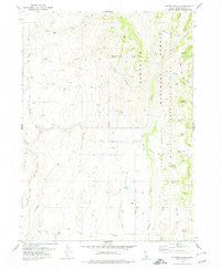 Hopper Gulch Idaho Historical topographic map, 1:24000 scale, 7.5 X 7.5 Minute, Year 1978