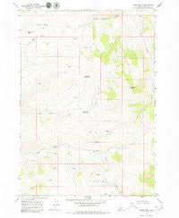 Horse Basin Idaho Historical topographic map, 1:24000 scale, 7.5 X 7.5 Minute, Year 1967
