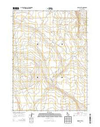 Horse Butte Idaho Current topographic map, 1:24000 scale, 7.5 X 7.5 Minute, Year 2013