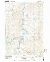 Horseshoe Bend Idaho Historical topographic map, 1:24000 scale, 7.5 X 7.5 Minute, Year 1998