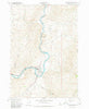 Horseshoe Bend Idaho Historical topographic map, 1:24000 scale, 7.5 X 7.5 Minute, Year 1957