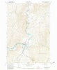 Horseshoe Bend Idaho Historical topographic map, 1:24000 scale, 7.5 X 7.5 Minute, Year 1957