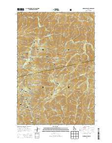 Horseshoe Lake Idaho Current topographic map, 1:24000 scale, 7.5 X 7.5 Minute, Year 2013