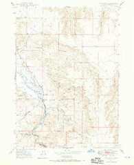 Hot Spring Idaho Historical topographic map, 1:24000 scale, 7.5 X 7.5 Minute, Year 1947