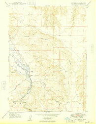 Hot Spring Idaho Historical topographic map, 1:24000 scale, 7.5 X 7.5 Minute, Year 1949