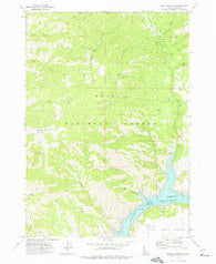House Mountain Idaho Historical topographic map, 1:24000 scale, 7.5 X 7.5 Minute, Year 1973