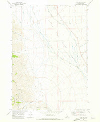 Howe NW Idaho Historical topographic map, 1:24000 scale, 7.5 X 7.5 Minute, Year 1969