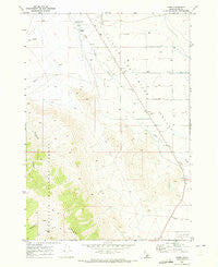 Howe Idaho Historical topographic map, 1:24000 scale, 7.5 X 7.5 Minute, Year 1969