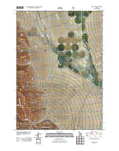 Howe NW Idaho Historical topographic map, 1:24000 scale, 7.5 X 7.5 Minute, Year 2011