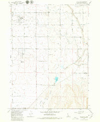 Hub Butte Idaho Historical topographic map, 1:24000 scale, 7.5 X 7.5 Minute, Year 1979