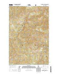 Huckleberry Mountain Idaho Current topographic map, 1:24000 scale, 7.5 X 7.5 Minute, Year 2013