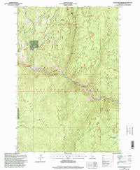 Huddleson Bluff Idaho Historical topographic map, 1:24000 scale, 7.5 X 7.5 Minute, Year 1995